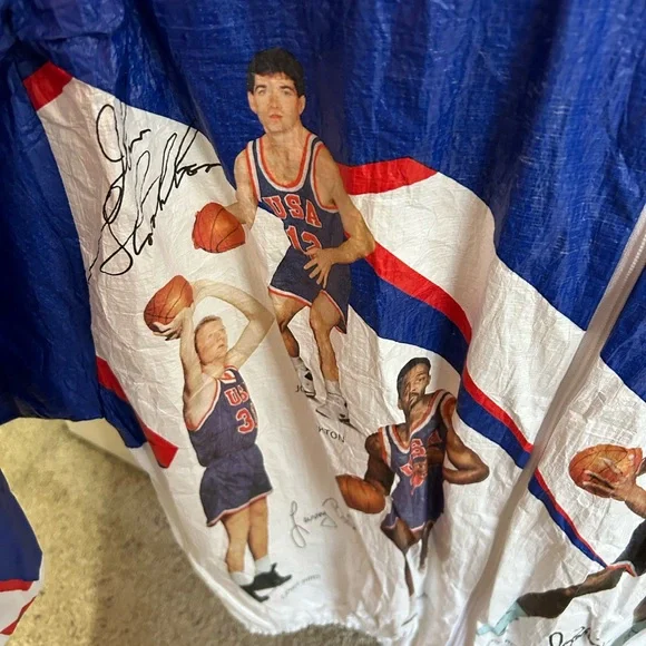 1992 Olympic Mens Basketball Jacket (rare) (vintage) 🏀⛹️♂️ - Picture 2 of 5